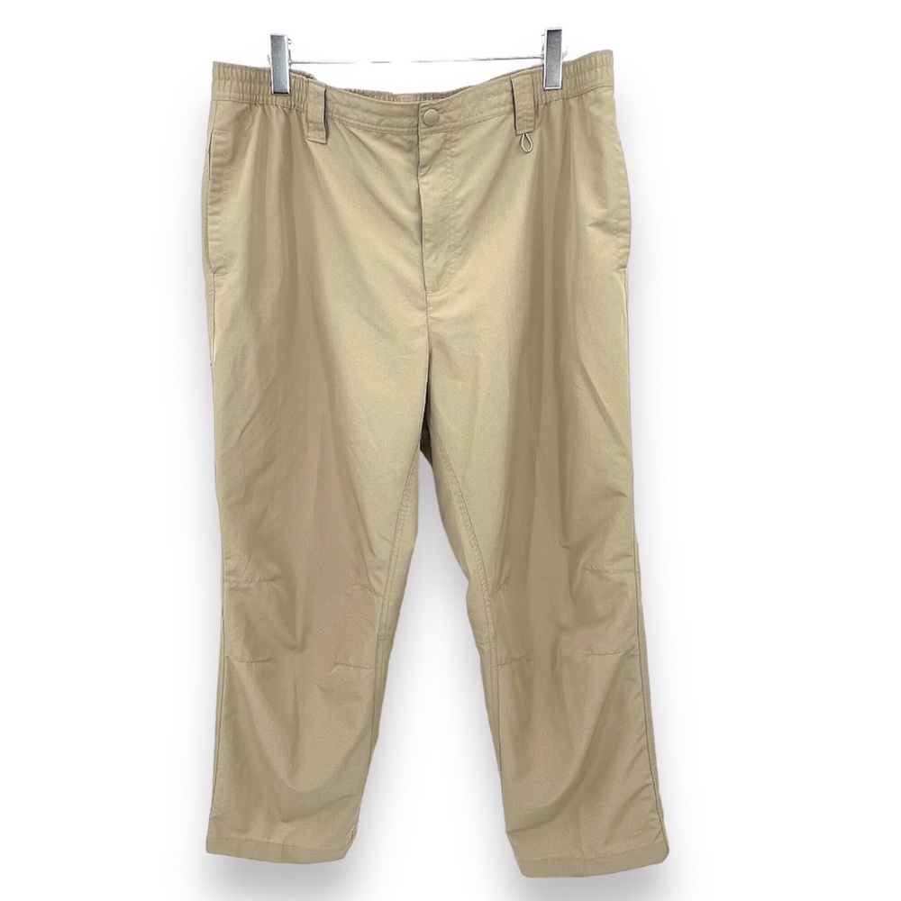 Field & Stream tan ripstop outdoor active hiking trail pants